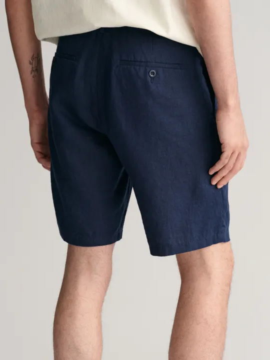 Relaxed Linen Ds Shorts-Shorts-Gant-Aandahls