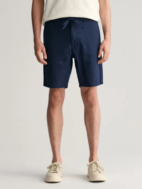 Relaxed Linen Ds Shorts-Shorts-Gant-Aandahls