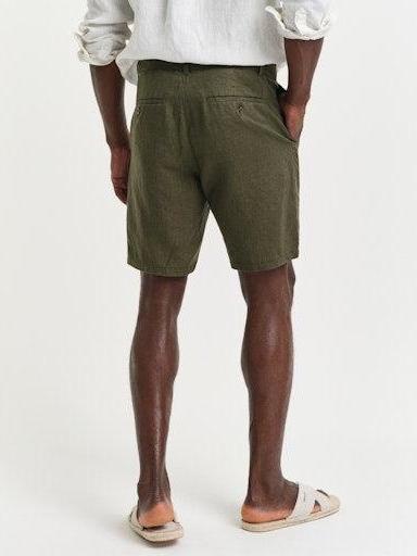 Relaxed Linen Ds Shorts-Shorts-Gant-Aandahls