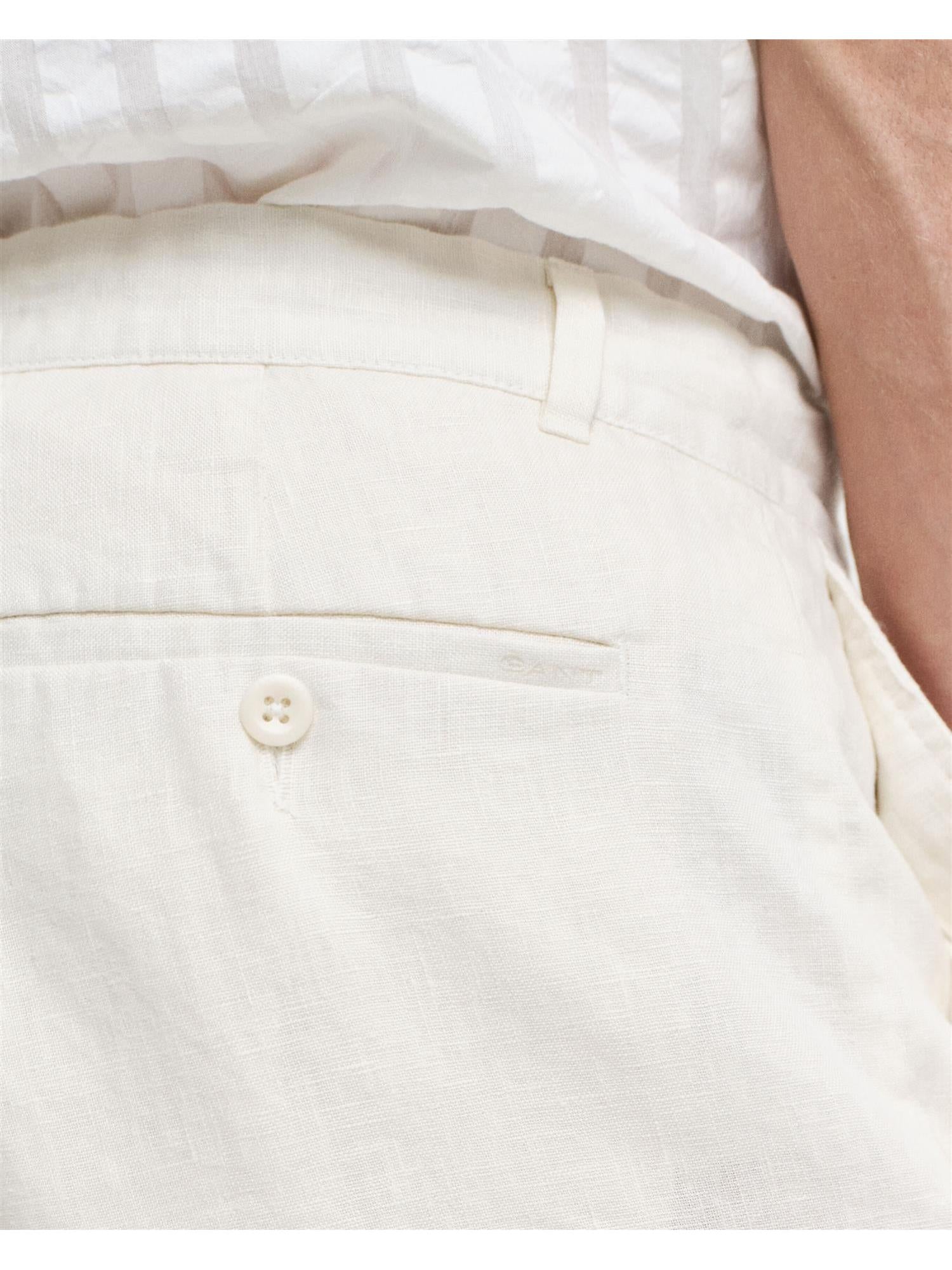 Relaxed Linen Ds Shorts-Shorts-Gant-Aandahls