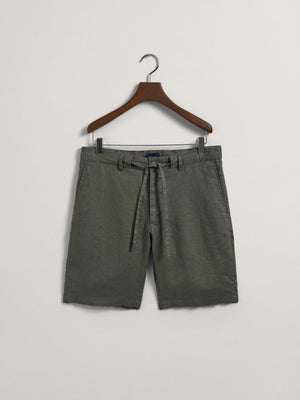 RELAXED LINEN DS SHORTS-Shorts-Gant-Aandahls