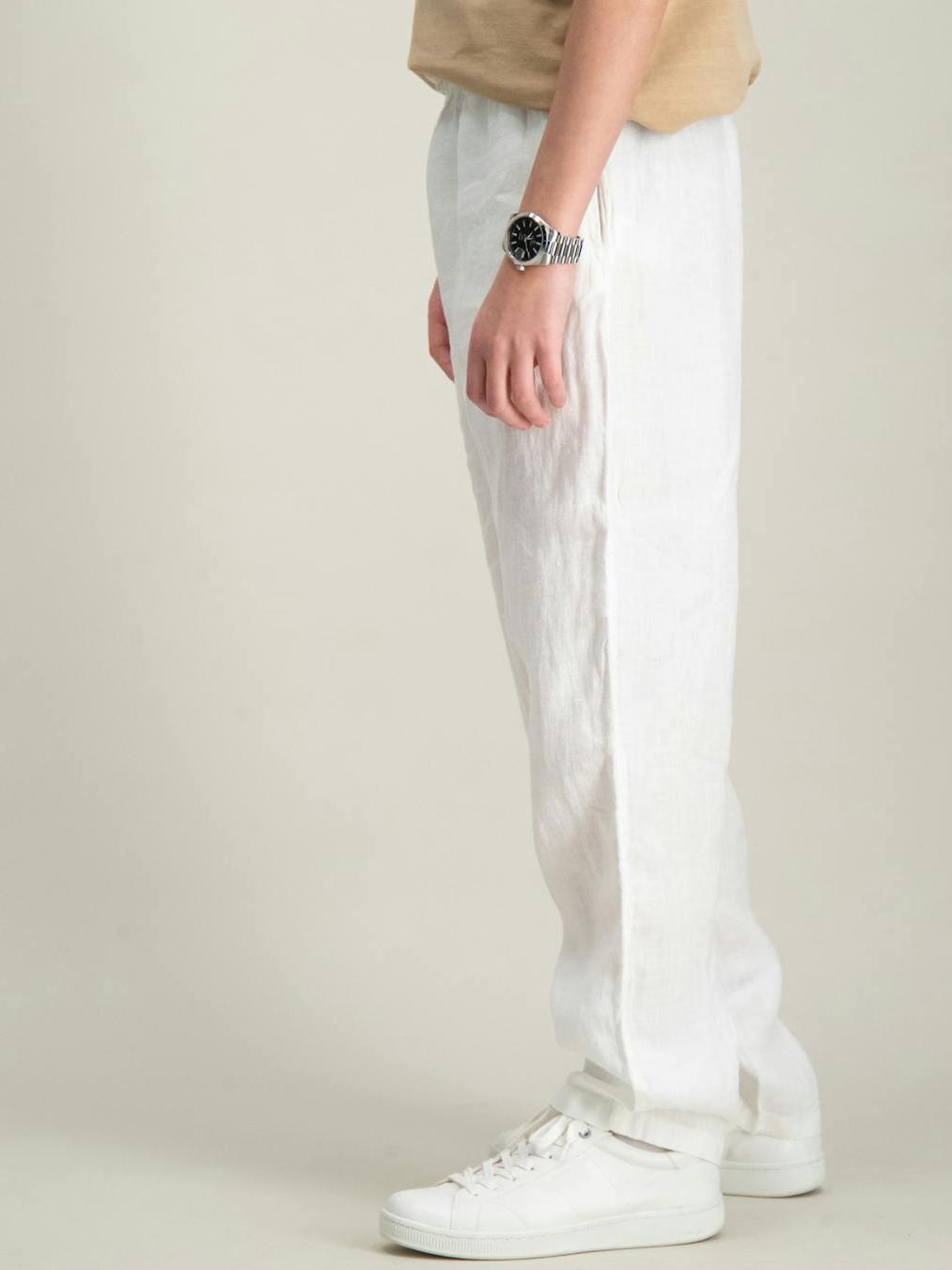 Relaxed linen pants-Bukse-Gant-Aandahls