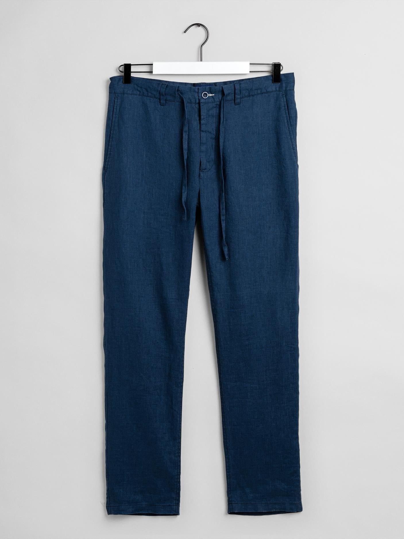 relaxed linen pants-Bukse-Gant-Aandahls