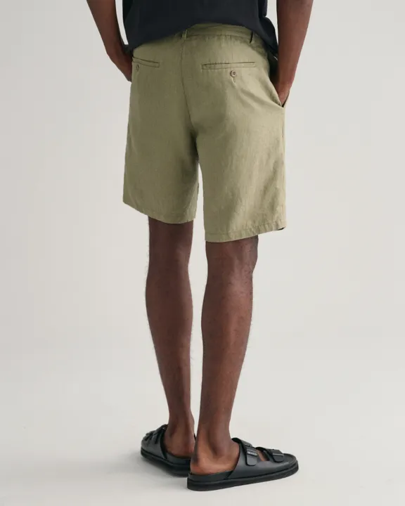 Relaxed Linen shorts-Shorts-Gant-Aandahls