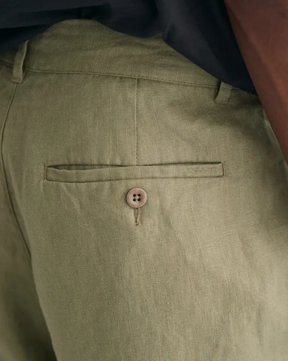 Relaxed Linen shorts-Shorts-Gant-Aandahls