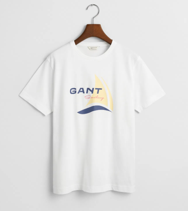 Sailing Graphic T-shirt-T-shirt-Gant-Aandahls