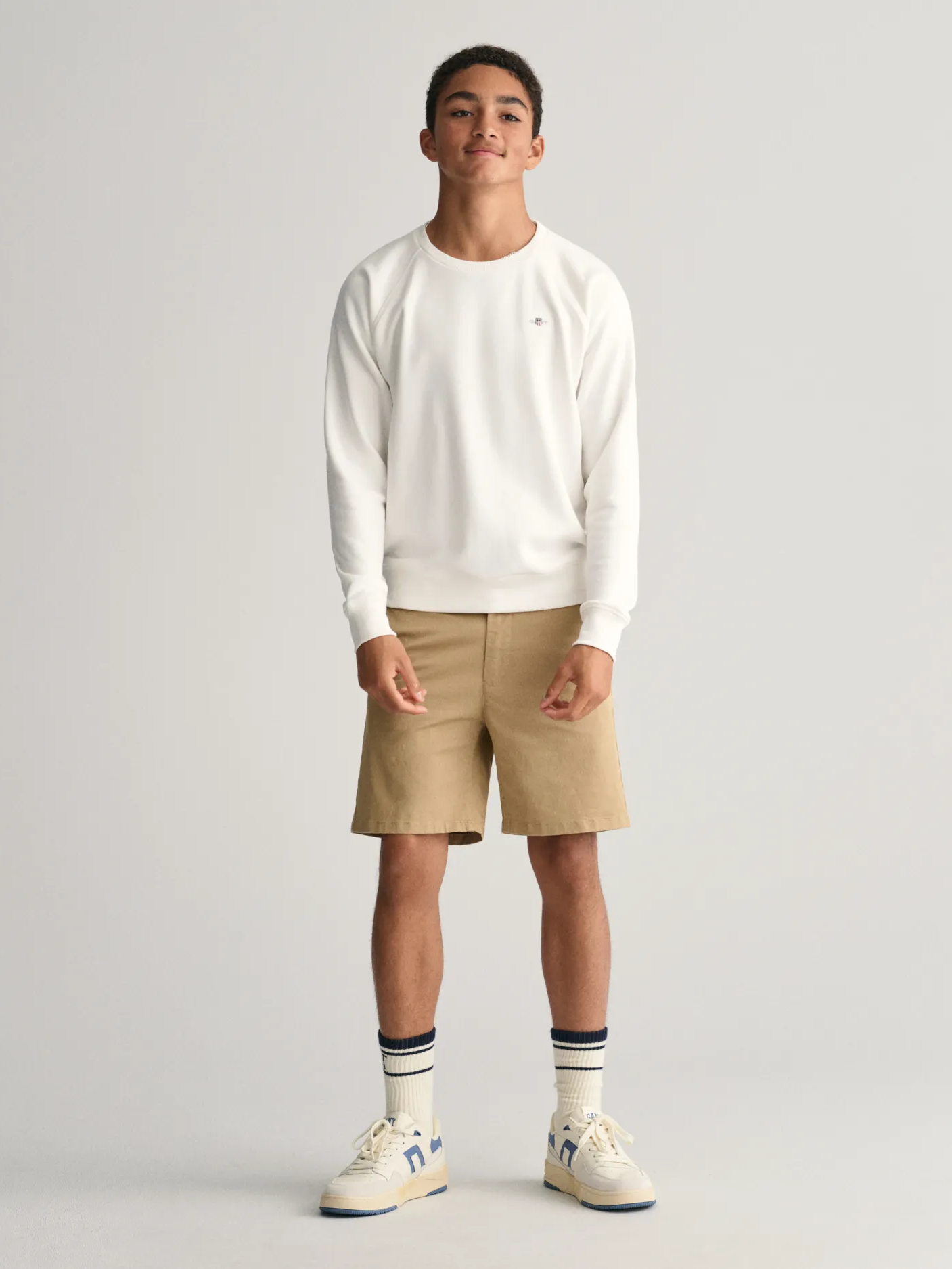 Shield c-neck-Genser-Gant-Aandahls