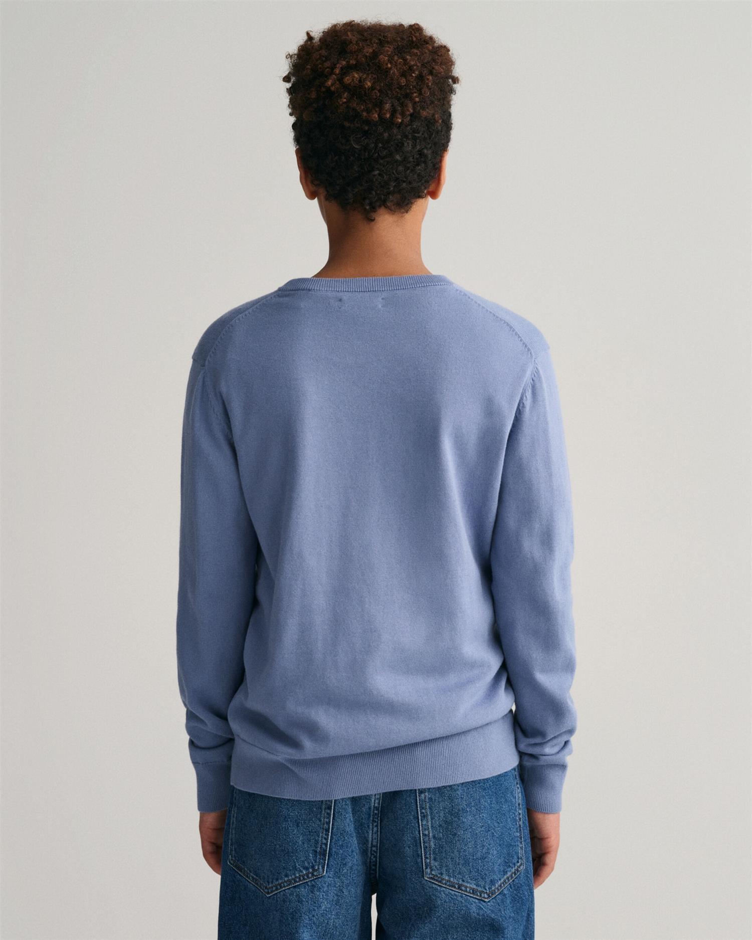 Shield classic cotton C-neck-Genser-Gant-Aandahls