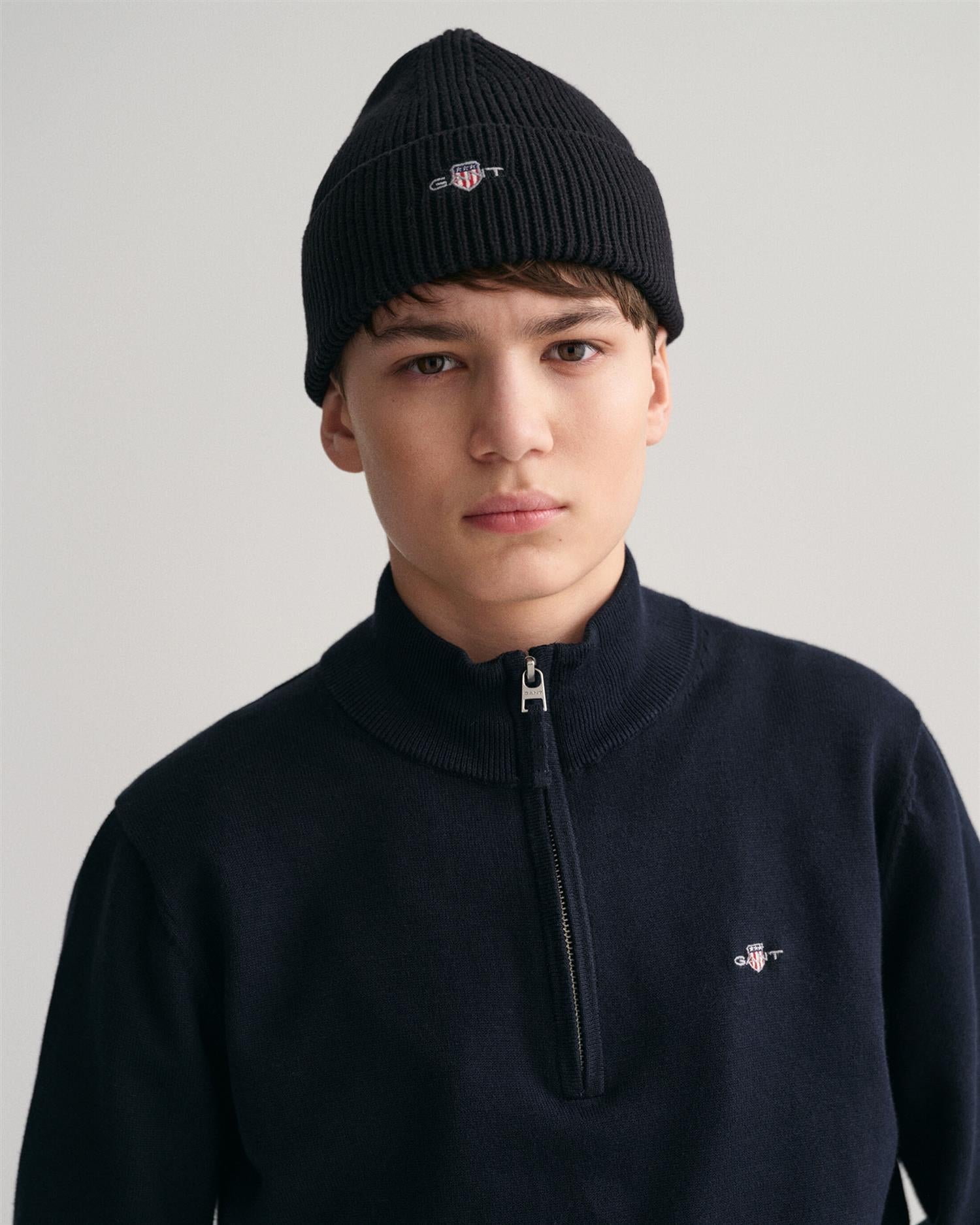 Shield cotton half Zip-Genser-Gant-Aandahls