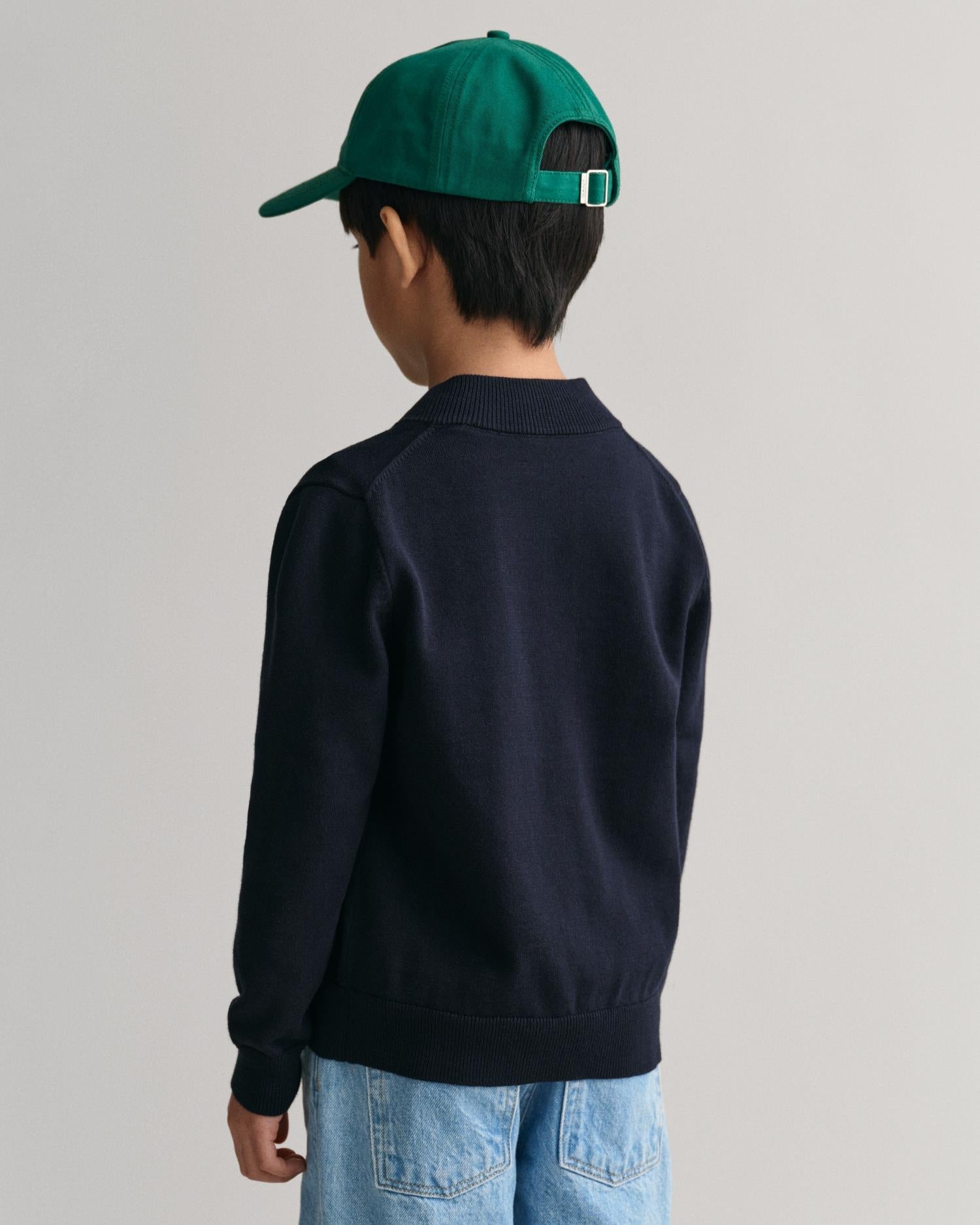 Shield cotton zip-Cardigan-Gant-Aandahls