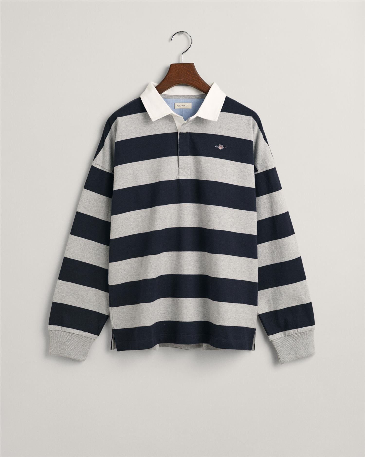 Striped shield heavy rugger-Genser-Gant-Aandahls