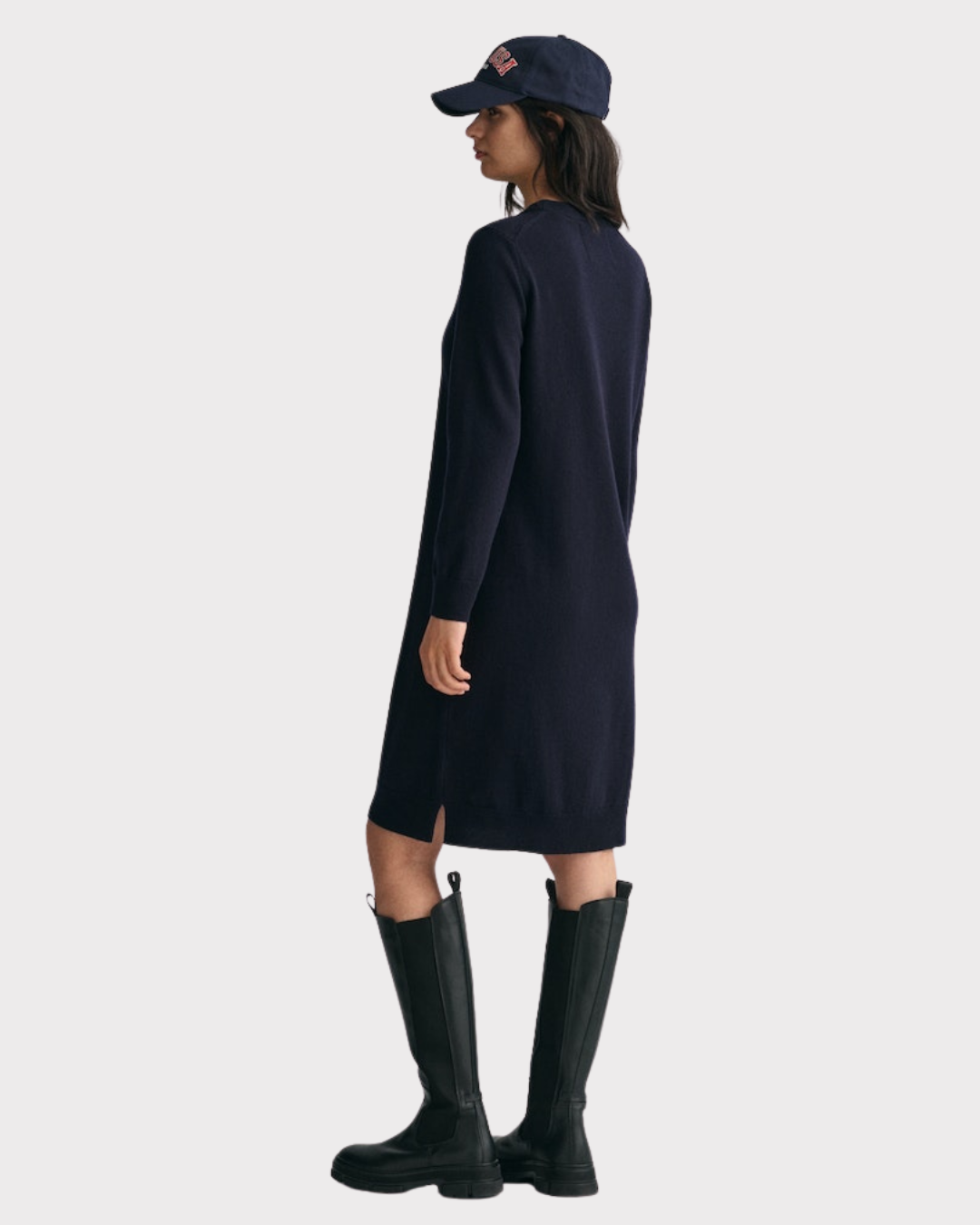 Superfine Lambswool Dress-Kjole-Gant-Aandahls