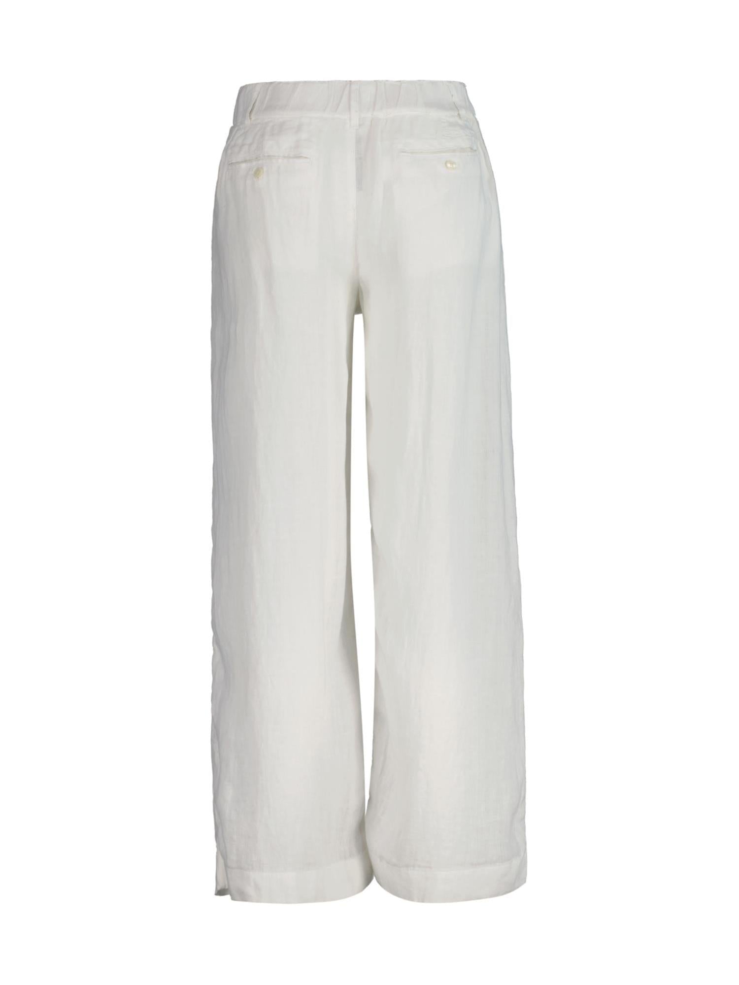 Wide pleated linen pants-Bukse-Gant-Aandahls