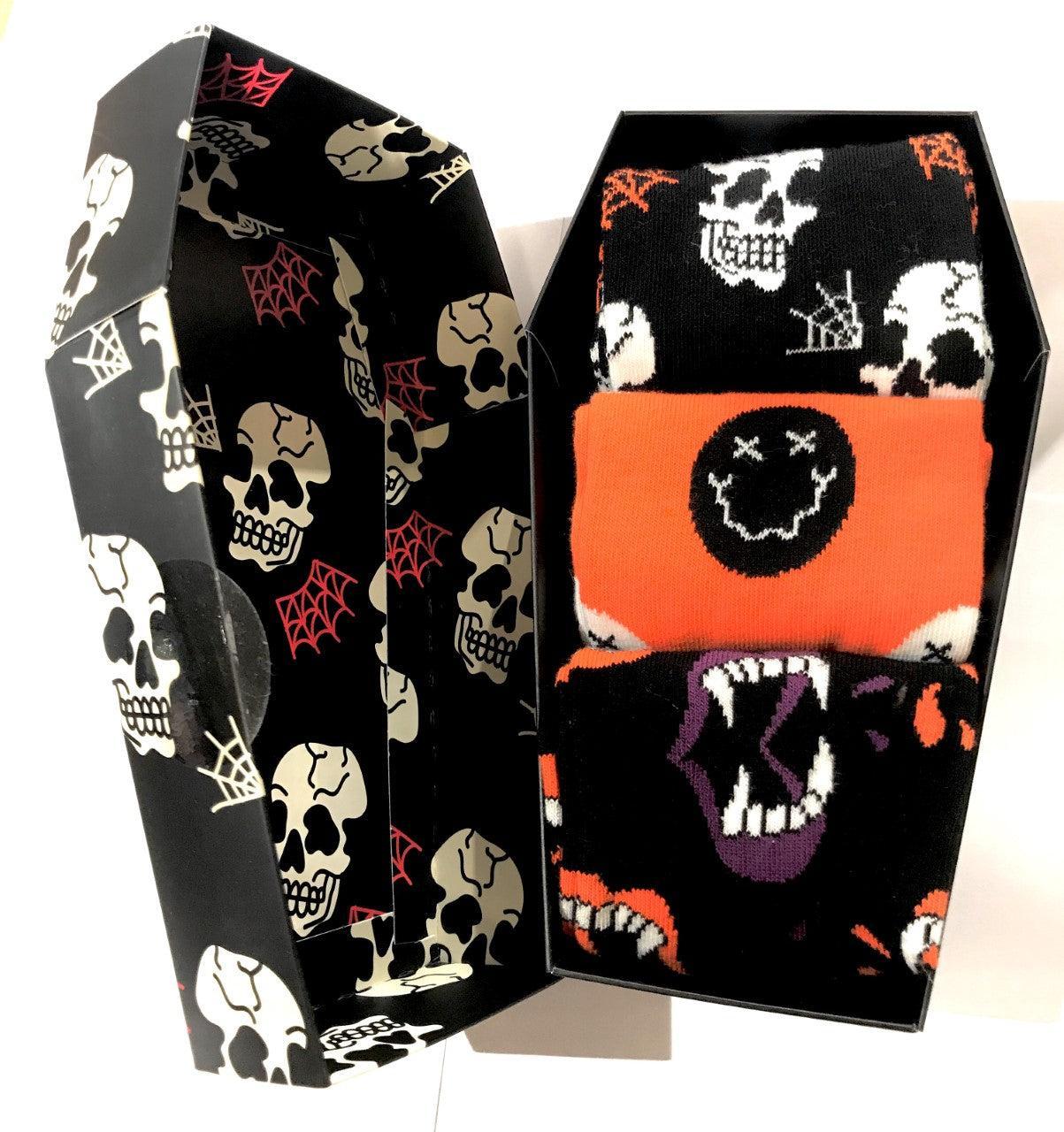 3-pack Halloween Gift Box-Strømper-Happy Socks-Aandahls