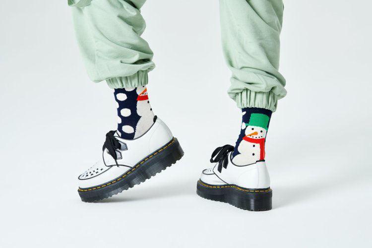 Jumbo Snowman Sock-Strømper-Happy Socks-Aandahls