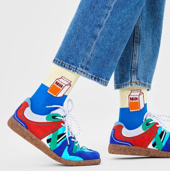 Milk Sock-Strømper-Happy Socks-Aandahls