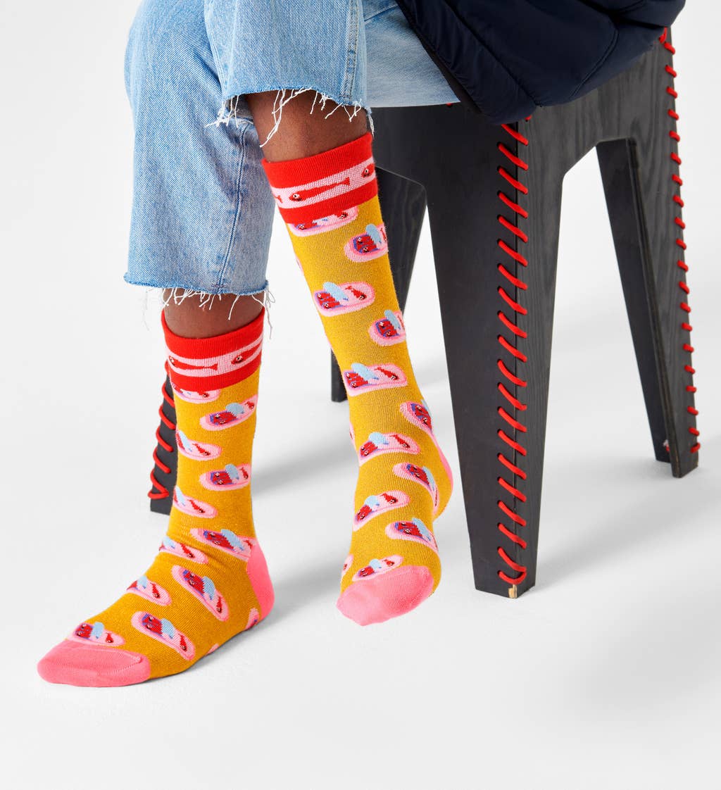 Sardines In A Thin Sock-Strømper-Happy Socks-Aandahls