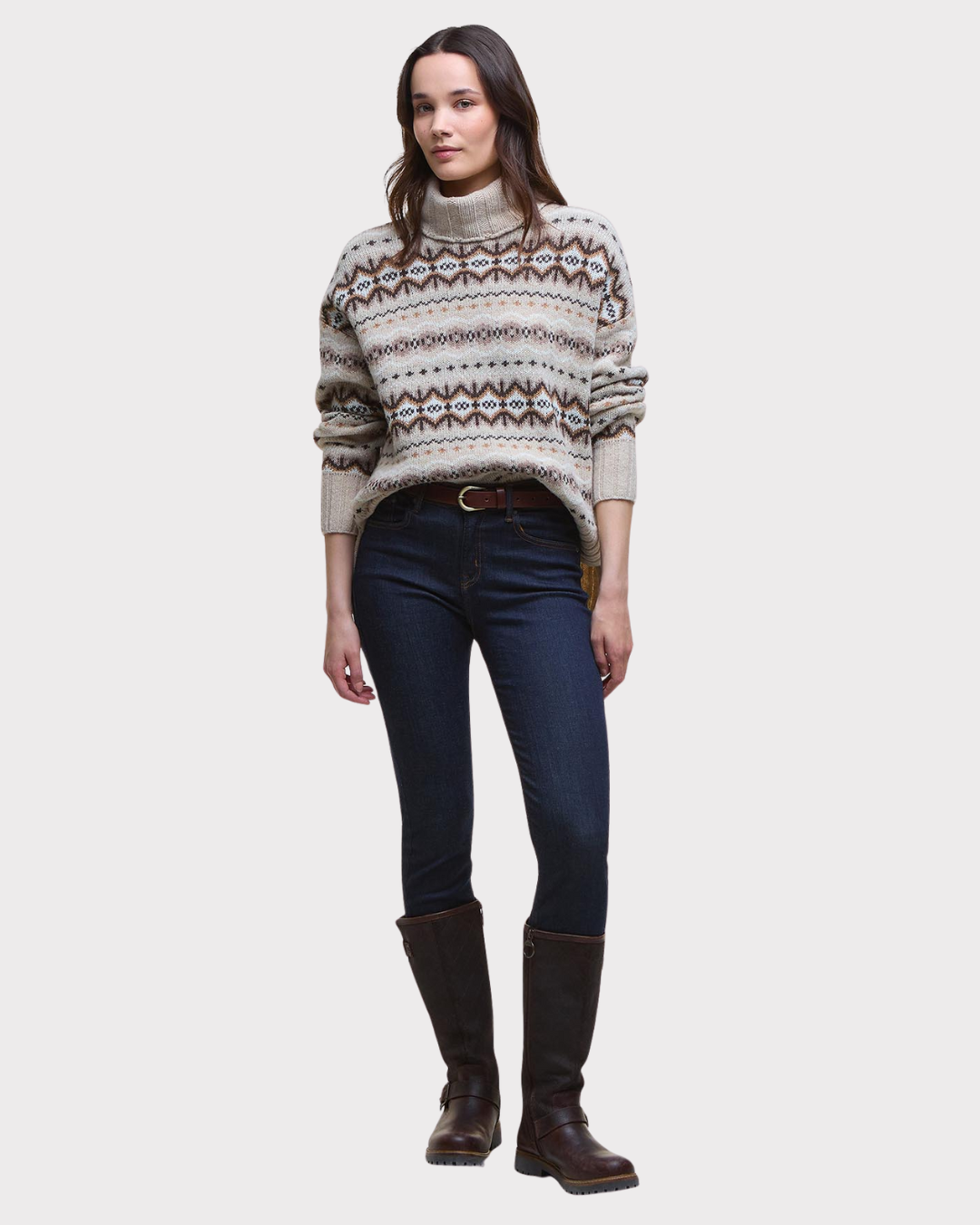 helen knitted jumper-Genser-Barbour-Aandahls