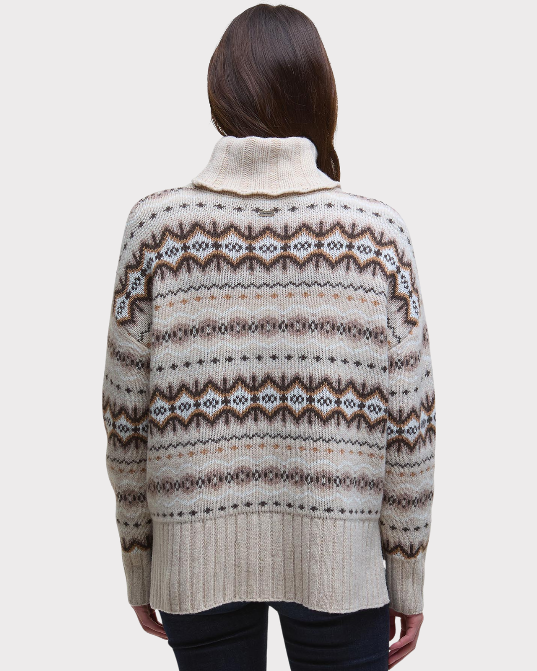 helen knitted jumper-Genser-Barbour-Aandahls