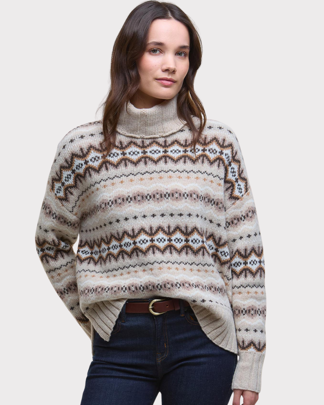 helen knitted jumper-Genser-Barbour-Aandahls