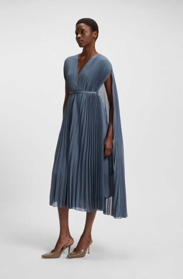 Dennya belted dress-Kjole-Hugo Boss-Aandahls