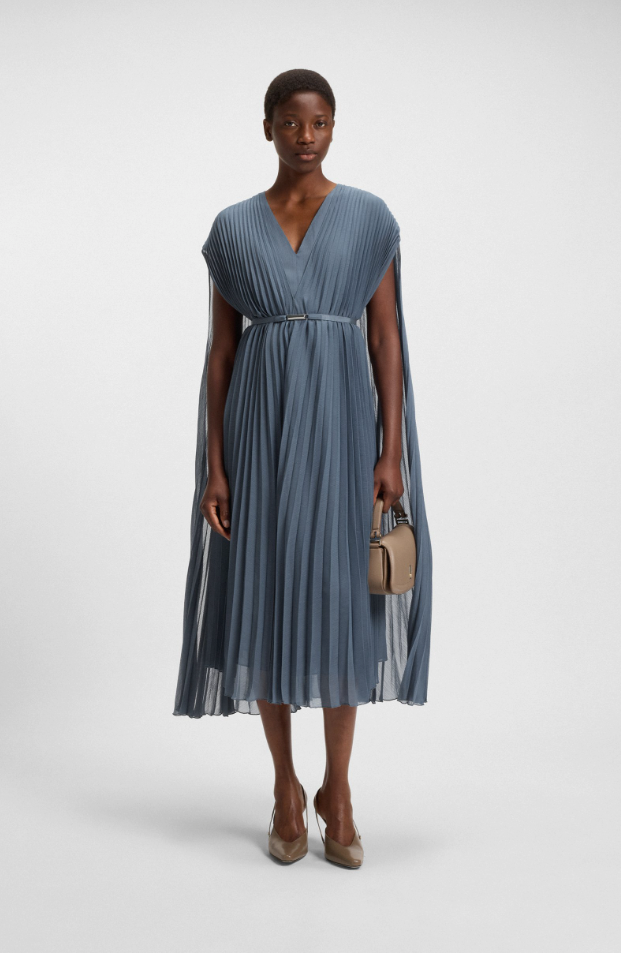 Dennya belted dress-Kjole-Hugo Boss-Aandahls