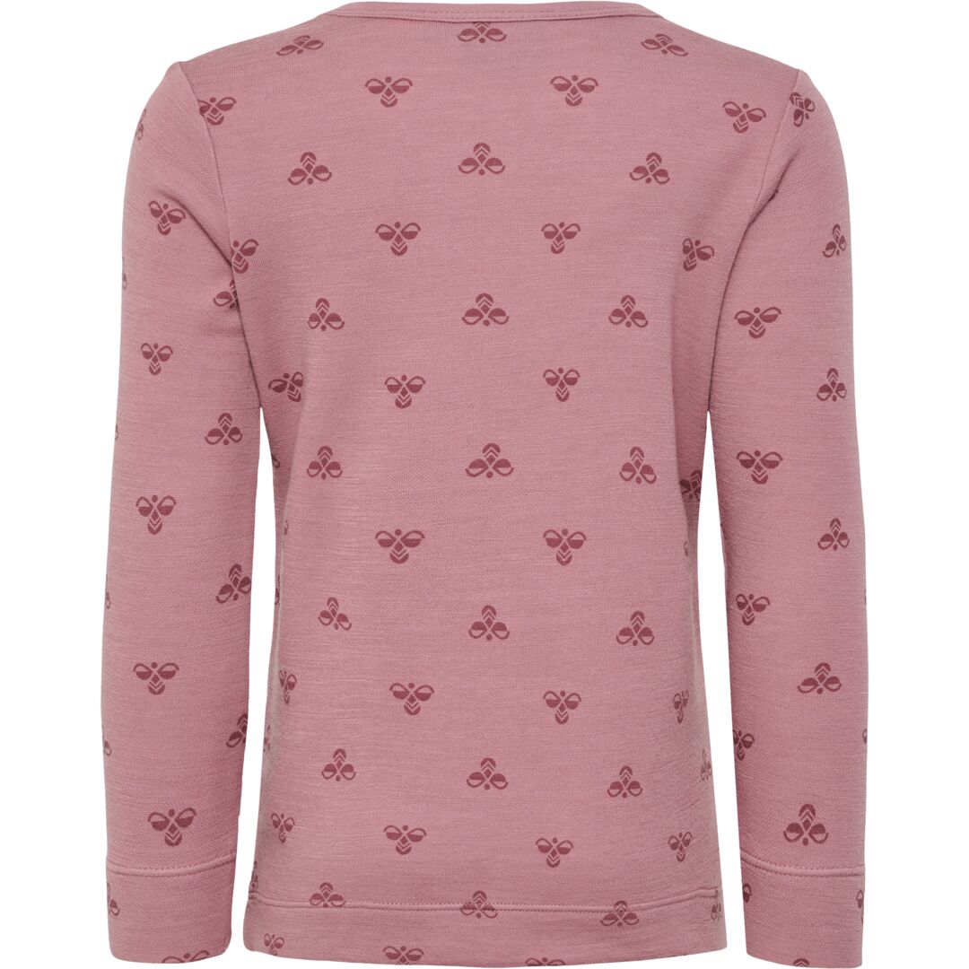 Vilmo ls t-shirt-Ullklær barn-Hummel-Aandahls