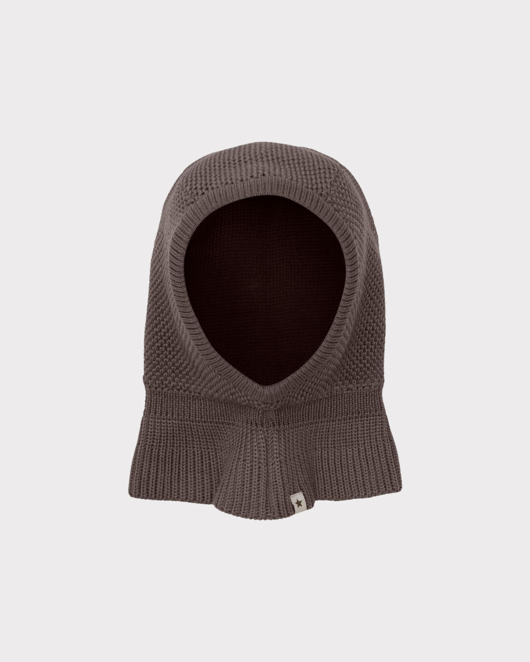 Balaclava Wool Knit Windstop-Hodeplagg-Huttelihut-Aandahls
