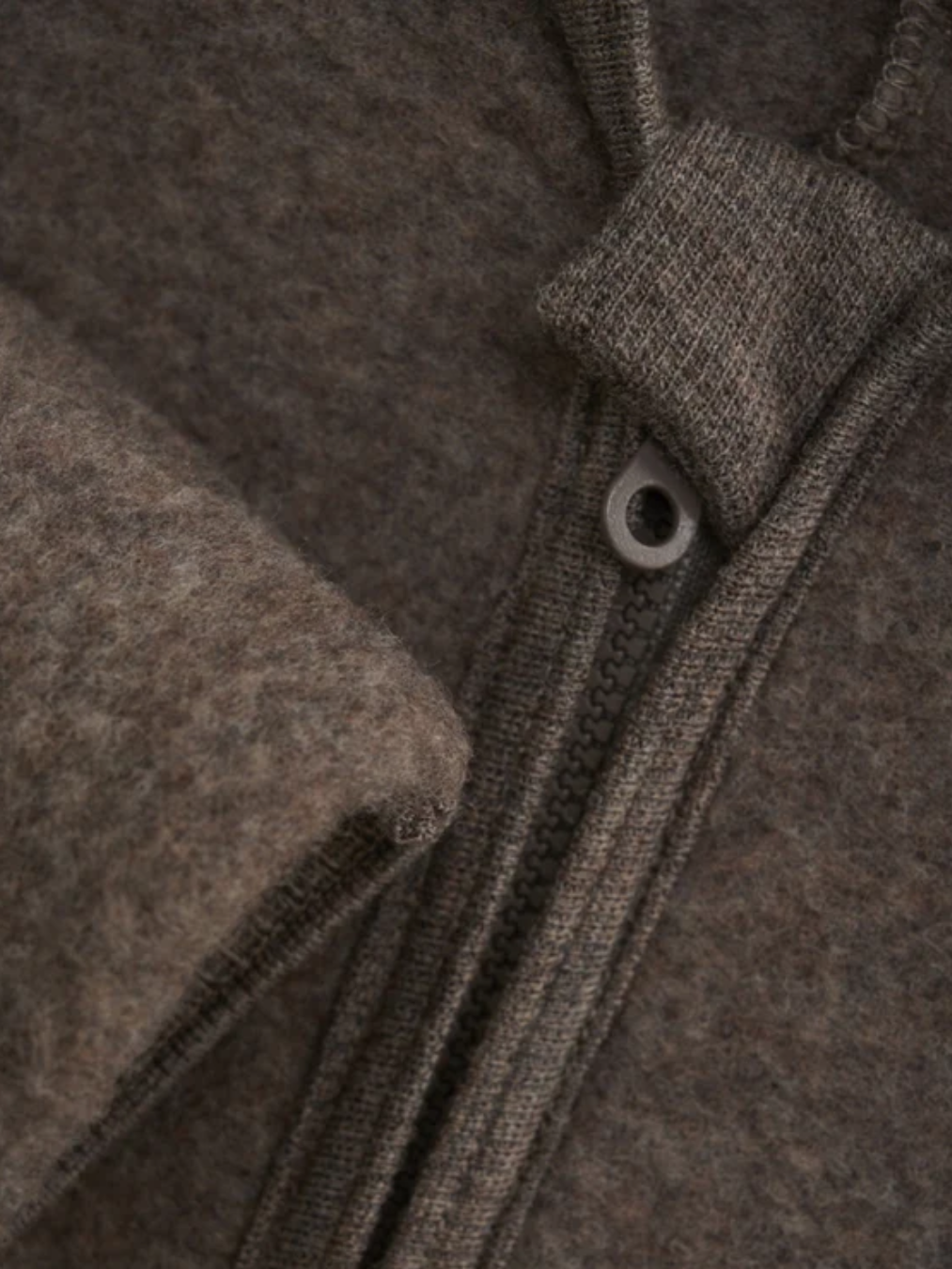 Pram Suit Ears Wool Fleece-Ull-Huttelihut-Aandahls