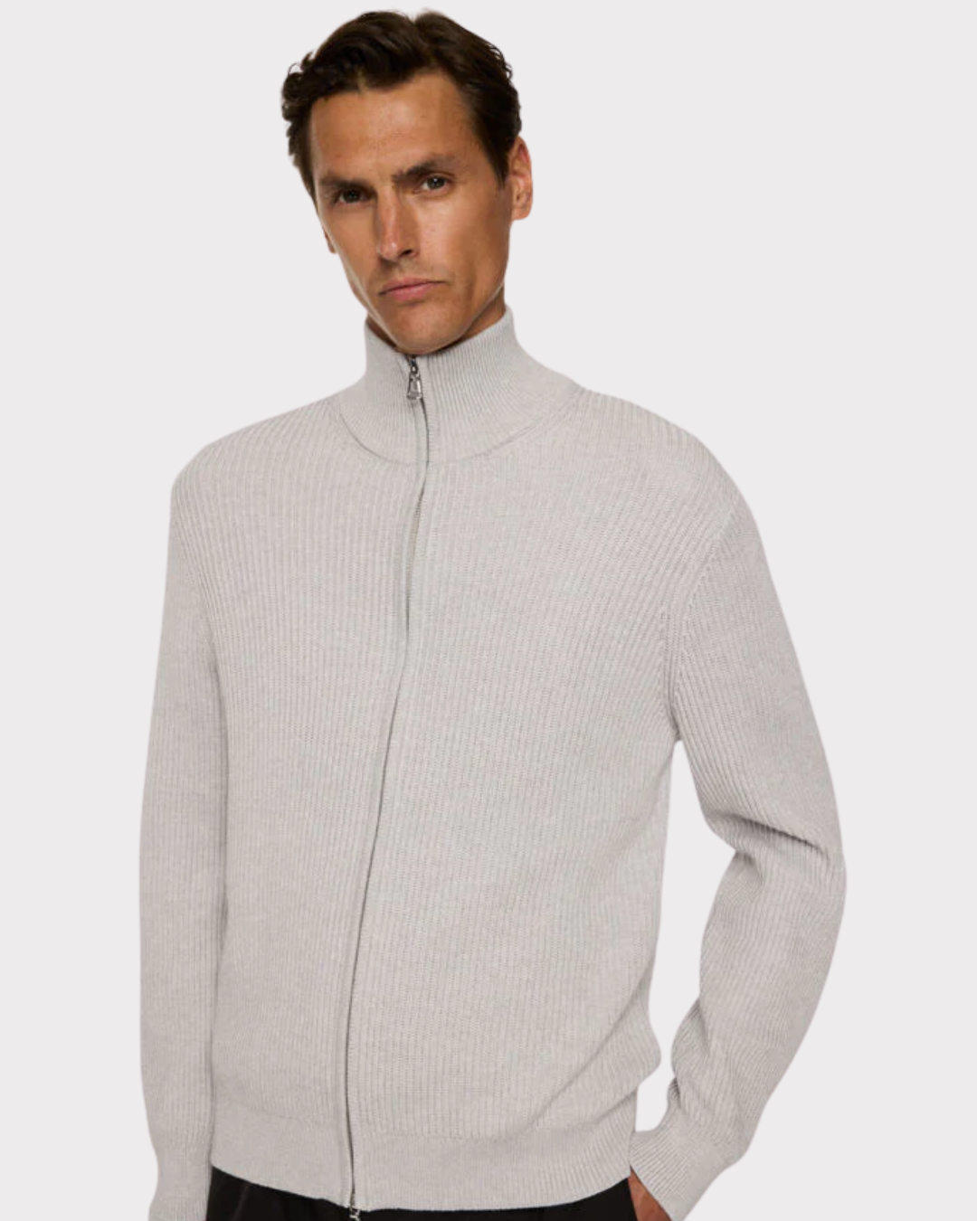 Alexis full zip cardigan-Genser-J.Lindeberg-Aandahls