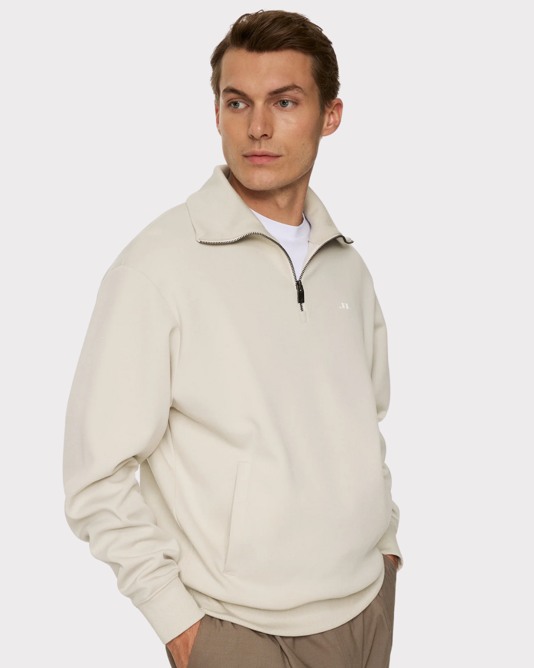 Callan Quarter Zip-Genser-J.Lindeberg-Aandahls