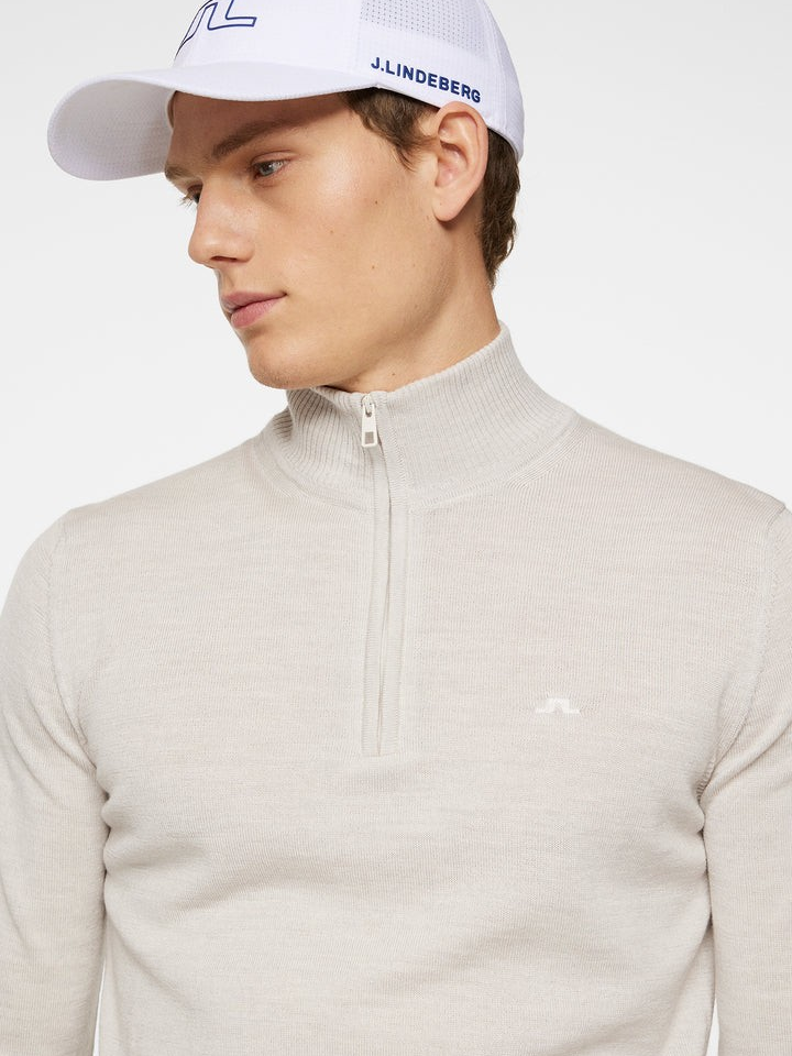 Kian zipped sweather-Genser-J.Lindeberg-Aandahls