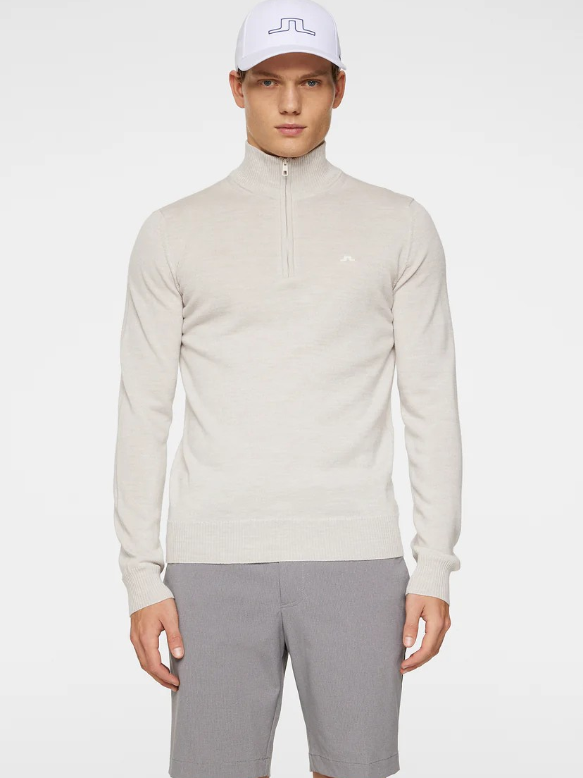 Kian zipped sweather-Genser-J.Lindeberg-Aandahls