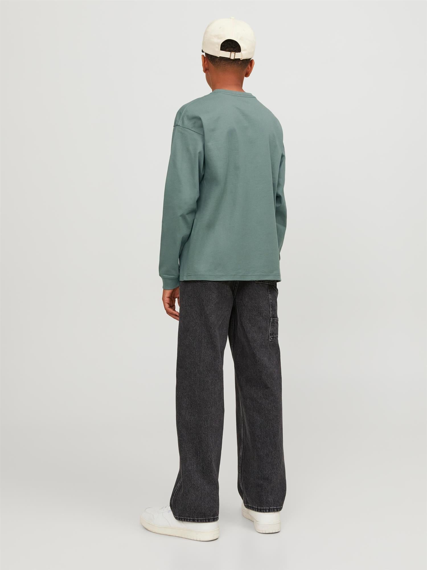 Jorvesterbro tee ls crew neck-T-shirt-Jack & Jones-Aandahls