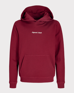 Jornorrebro Emb Sweat Hood Noos Jnr-Genser-JACK&JONES JUNIOR-Aandahls