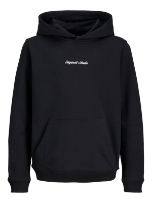 Jornorrebro Emb Sweat Hood Noos Jnr-Sweat-JACK&JONES JUNIOR-Aandahls