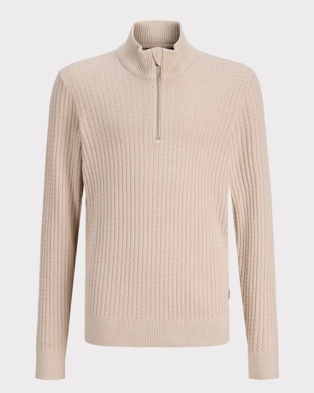 Jprblubarkley Knit Half Zip Jnr-Genser-JACK&JONES JUNIOR-Aandahls