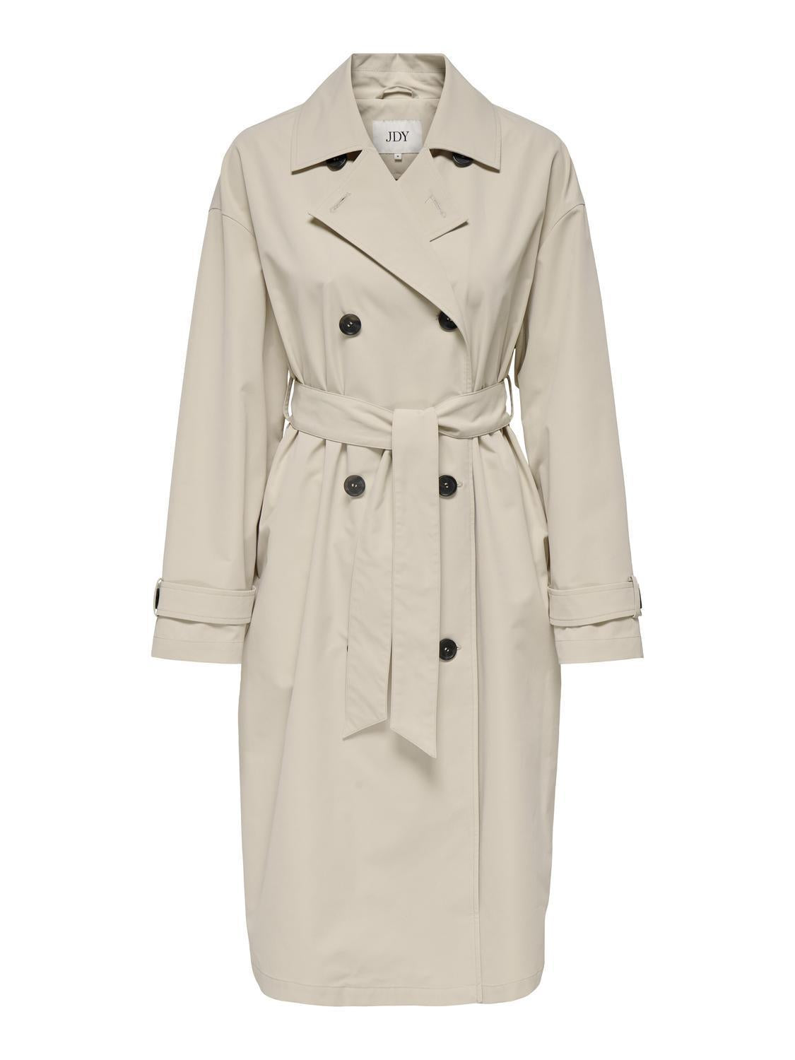 JDYCamilla Long BELT JACKET OTW HAB-Ytterjakker-Jacqueline de Yong-Aandahls