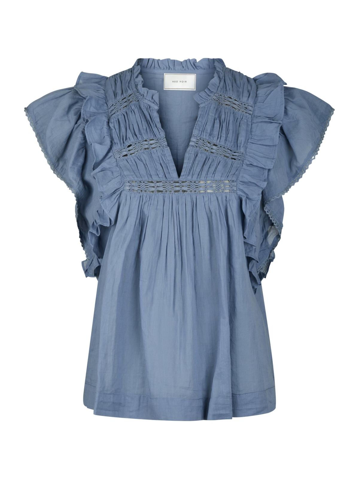jayla s voile top-Bluser-Neo Noir-Aandahls