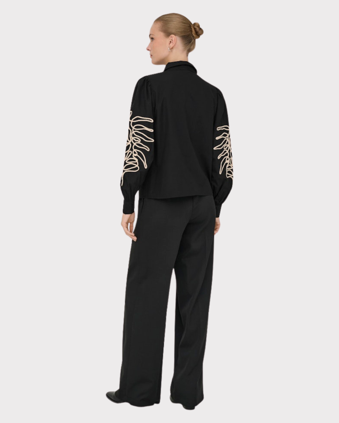 Jdyarielle L/s Embroidery Shirt Wvn-Overdel-JdY-Aandahls