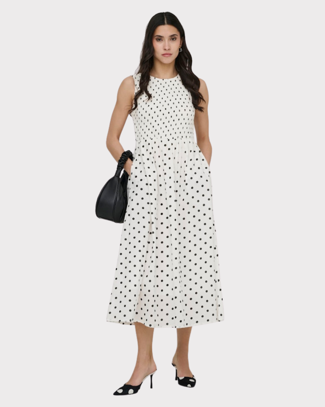Jdydiego S/l Smock Midi Dress Woven Noos