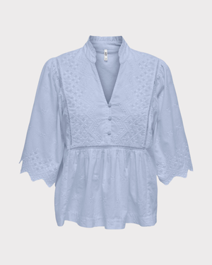 Jdymaya 2/4 Embroidery Top-Overdel-JdY-Aandahls