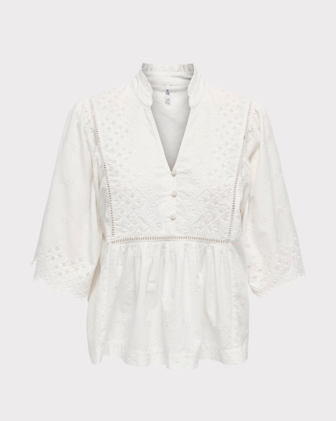 Jdymaya 2/4 Embroidery Top-Overdel-JdY-Aandahls