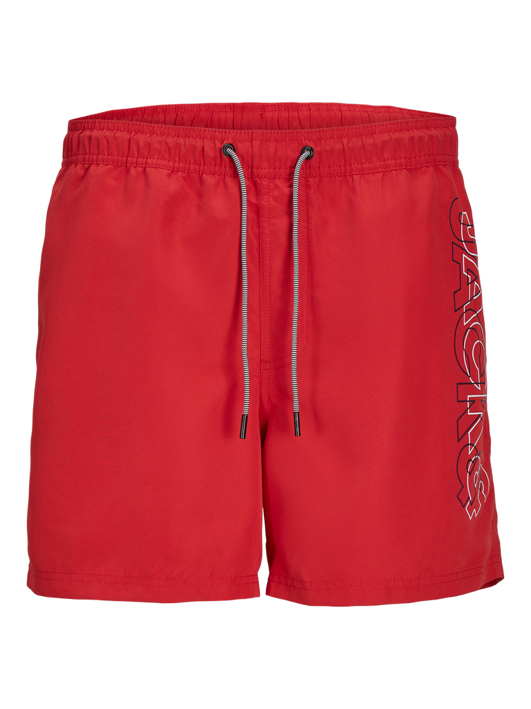 jpstfiji JJswim Double Logo LY SN JNR-Badetøy-Jack & Jones-Aandahls