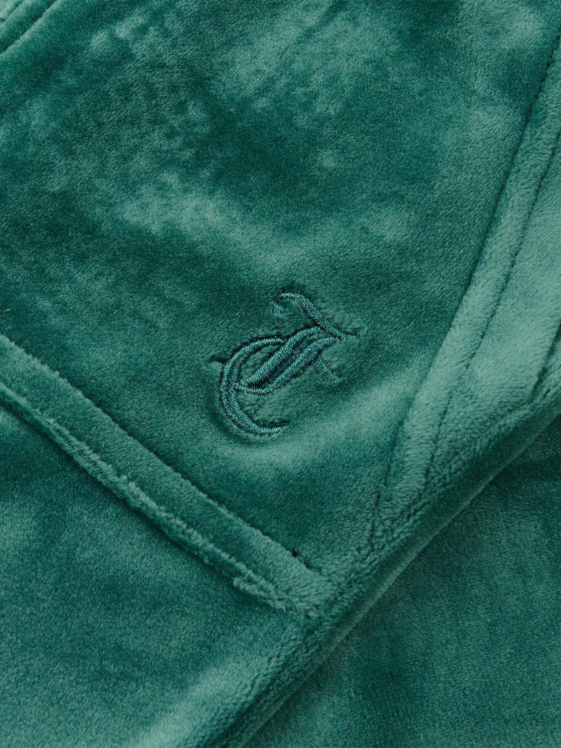 Tonal Embro Velour Zip thru-Jakke-Juicy Couture-Aandahls