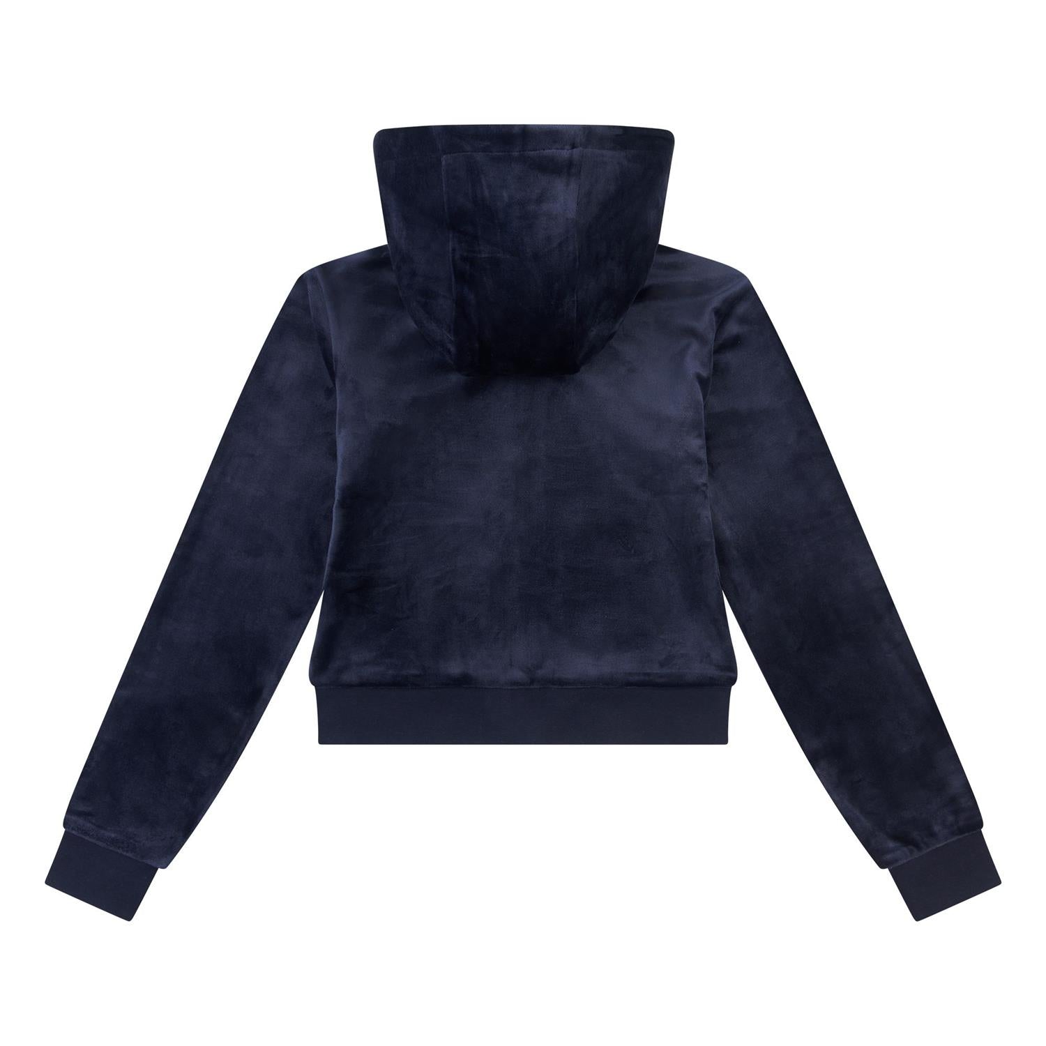 Tonal Velour Zip Hoodie-Jakke-Juicy Couture-Aandahls