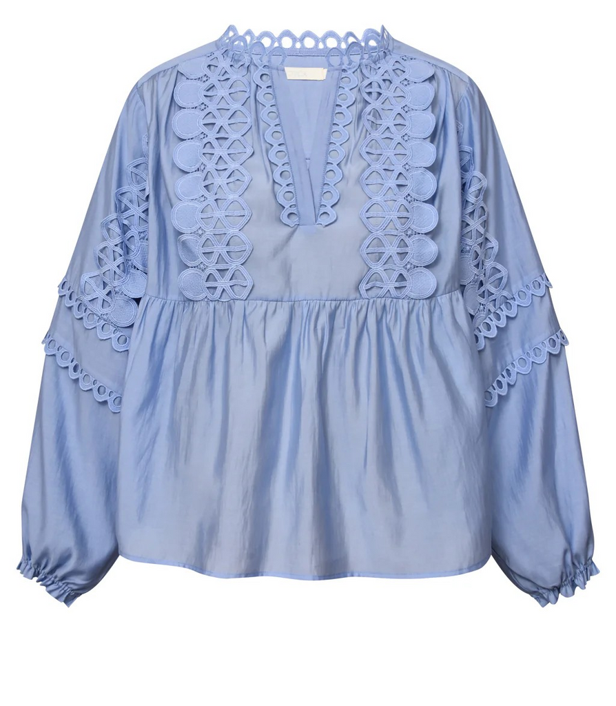 kaiaGO lace blouse-Bluser-Gossia-Aandahls