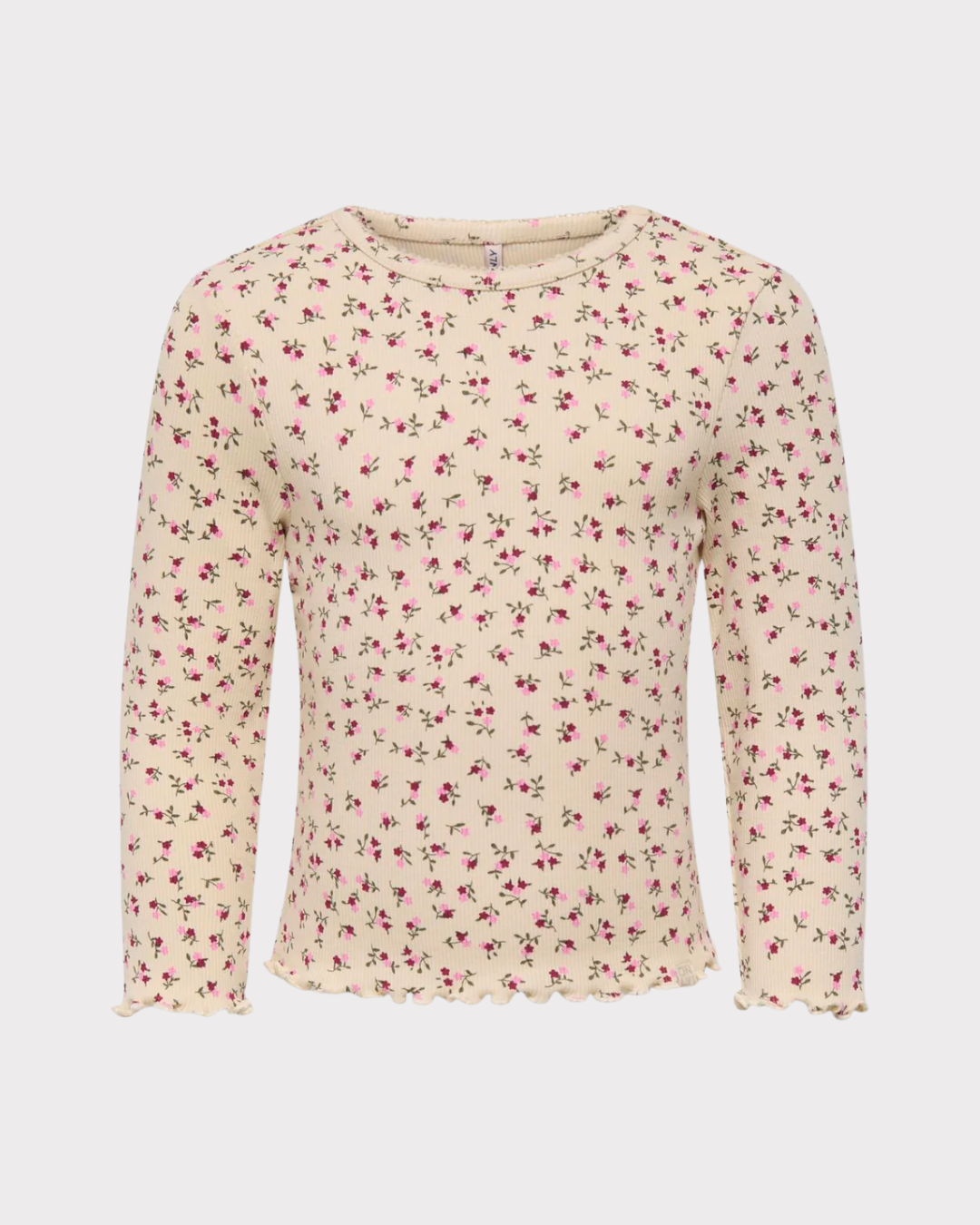 Kmgtrinny Aop Ls O-Nck Top Jrs Noos-Genser-Kids Only-Aandahls