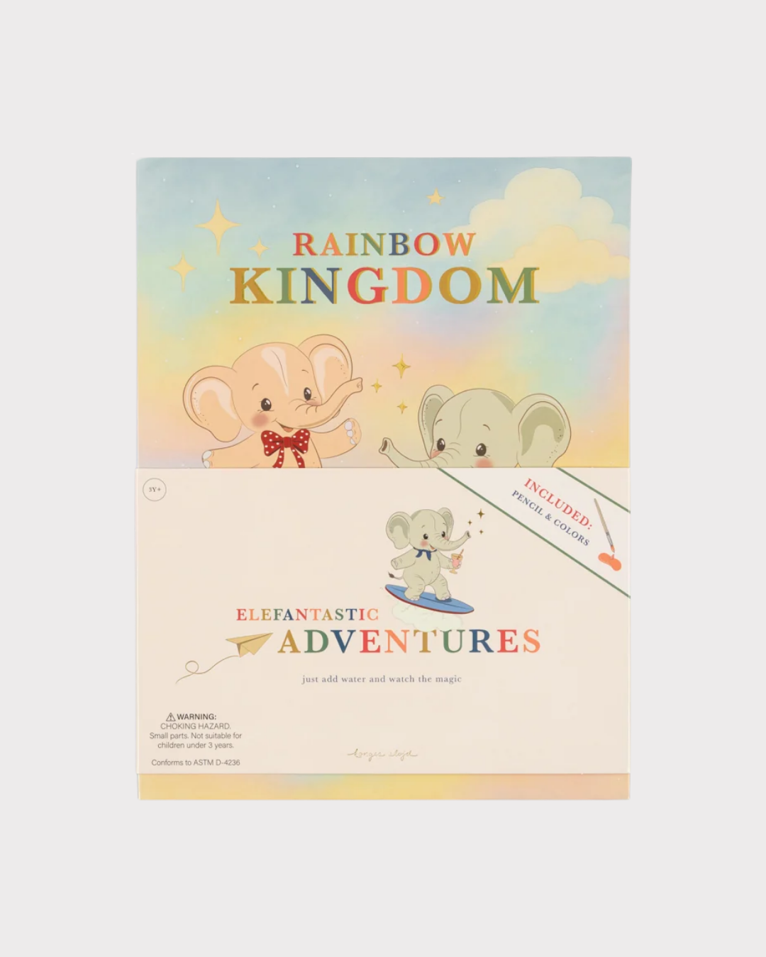 Rainbow Watercolor Book