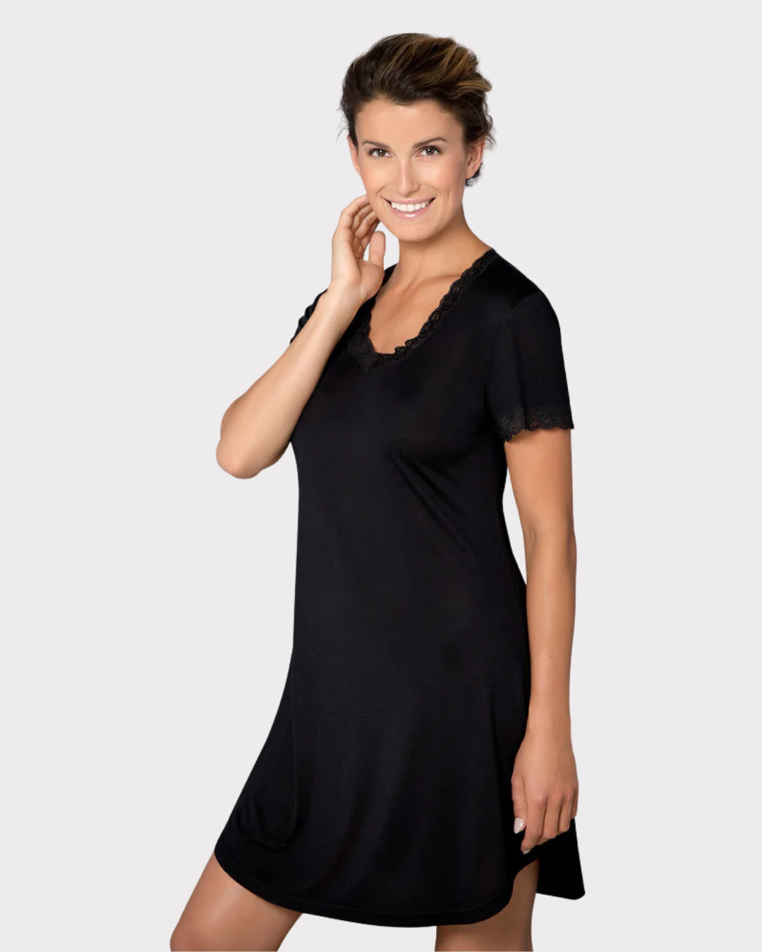 Nightgown W.Sleeve-Undertøy-Lady Avenue-Aandahls
